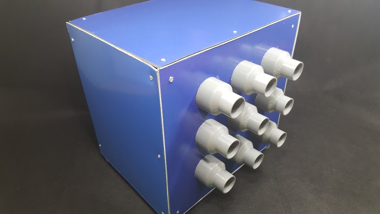 How to Make a Eco Air Cooler at home using PVC Pipe