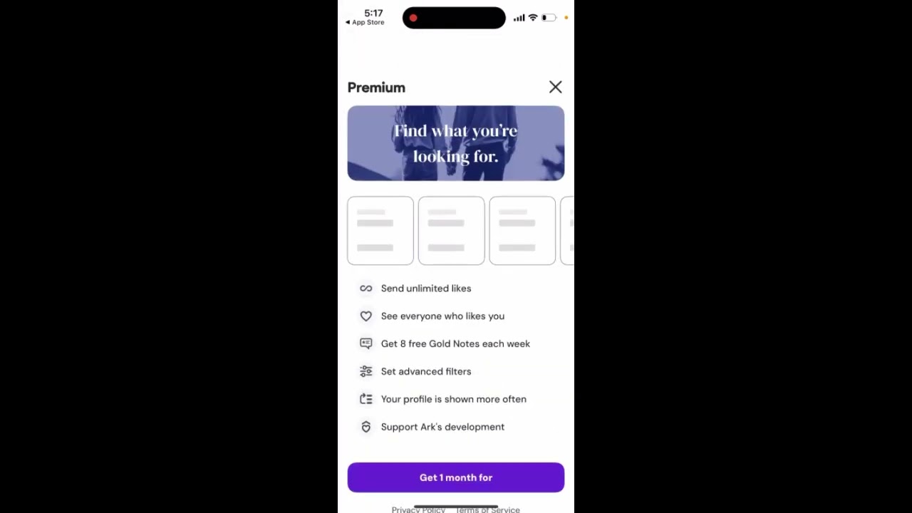 ARK DATING APP - HOW TO USE