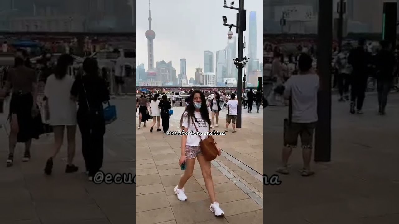 Caminando por Shanghai, China #china #reels #caminando #walking #latina #reelsviral #life #views