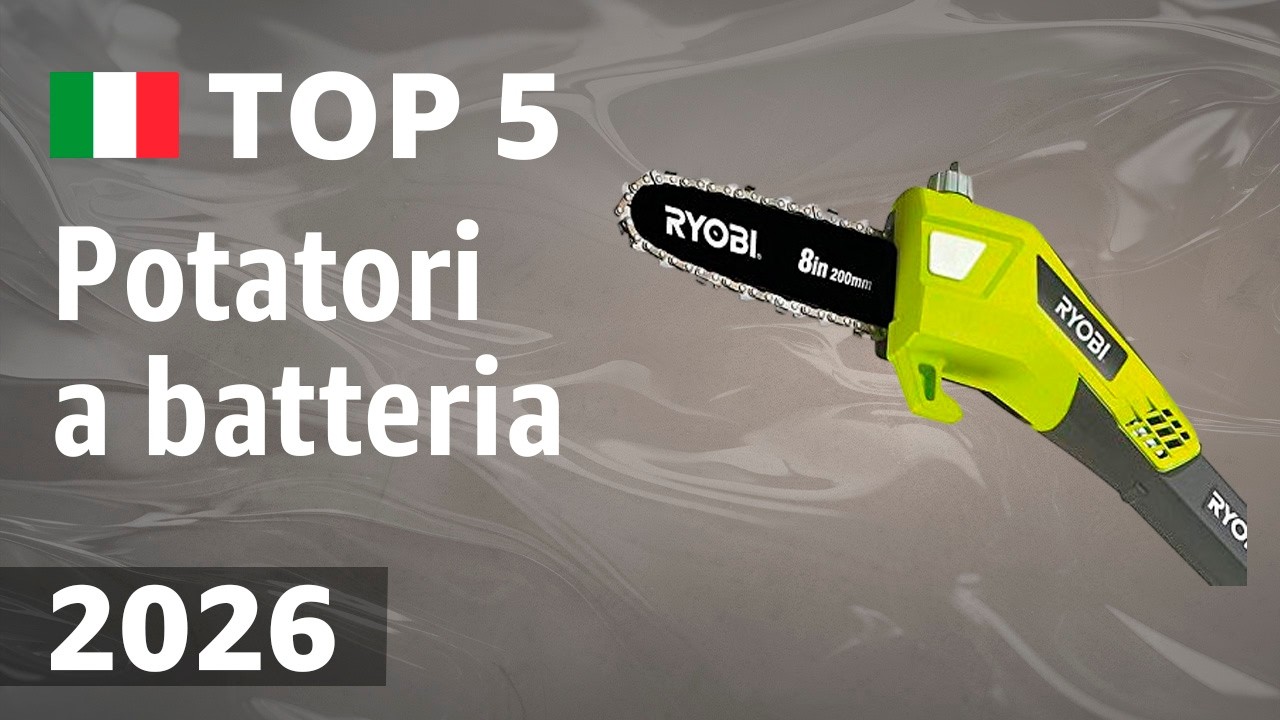TOP—5. Migliori potatori a batteria 2026