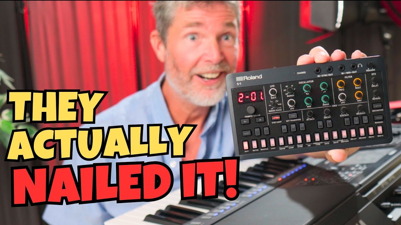 ROLAND S1 Tweak Synth DEMO & REVIEW