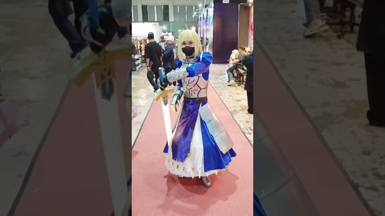 Cosplayer Nijigen Expo 2025 (Part 10)#nijigen#himmel#saber#cosplayer#anime#hobbies#fyp
