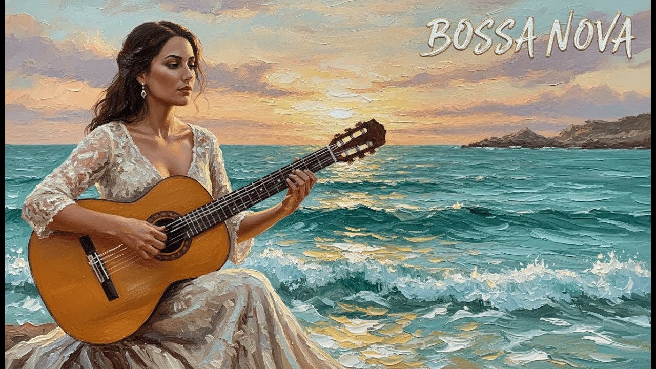 Calm Bossa Nova Vibe 🎧 Soft Background Sounds