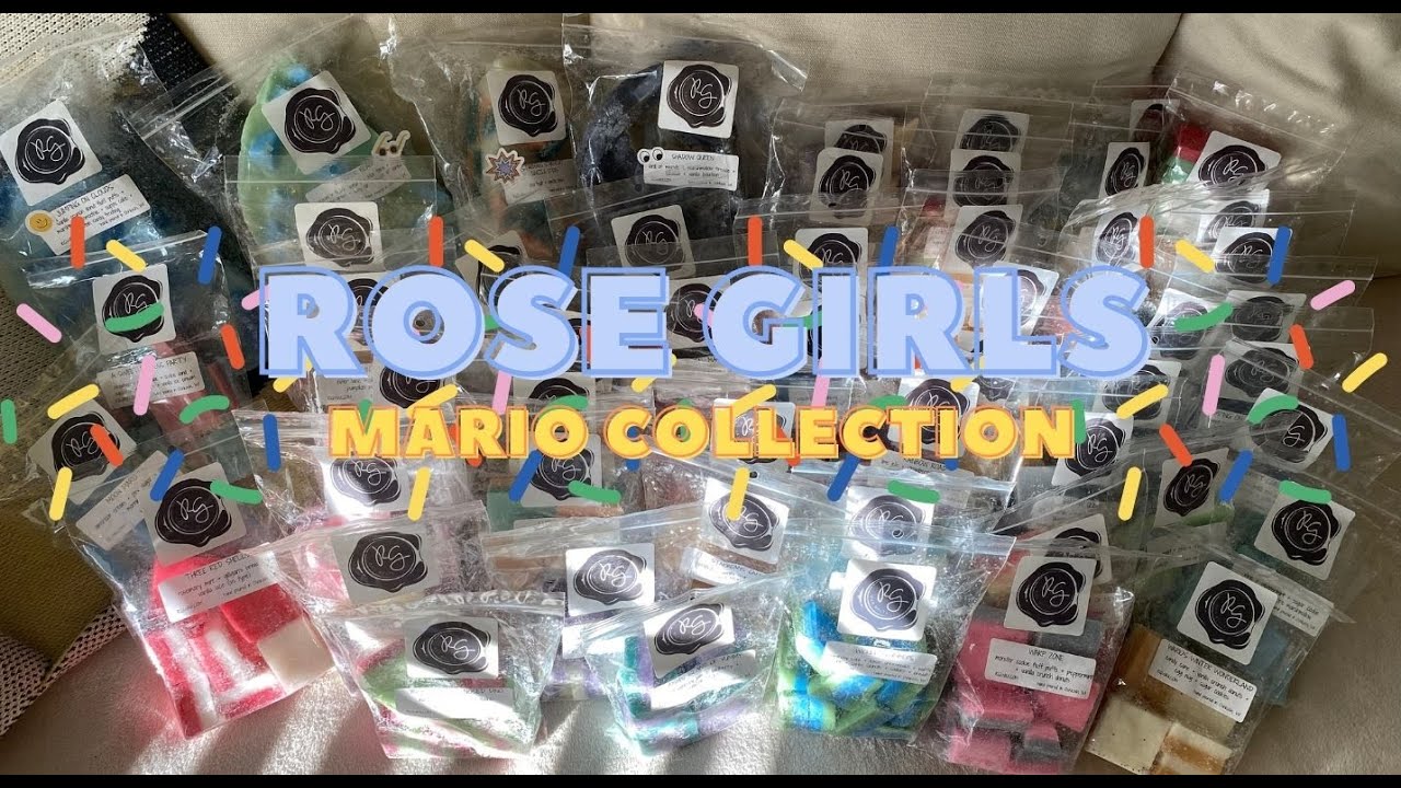 rose girls wax mario melter collection!