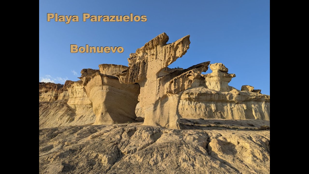 Unser Aufenthalt im Camping Playa Parazuelos, Ausflug nach Bolnuevo Vid.4