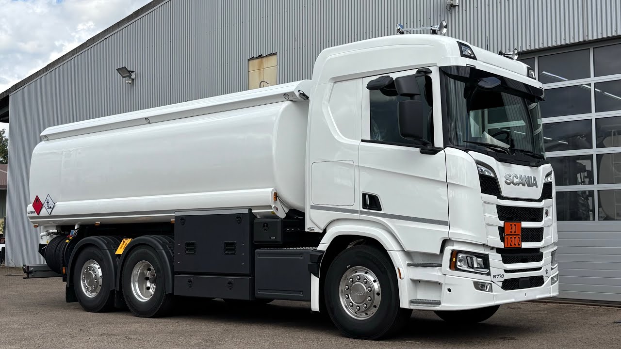 Scania R770 V8 Tankfahrzeug Esterer #scania #truck #automobile #esterer 