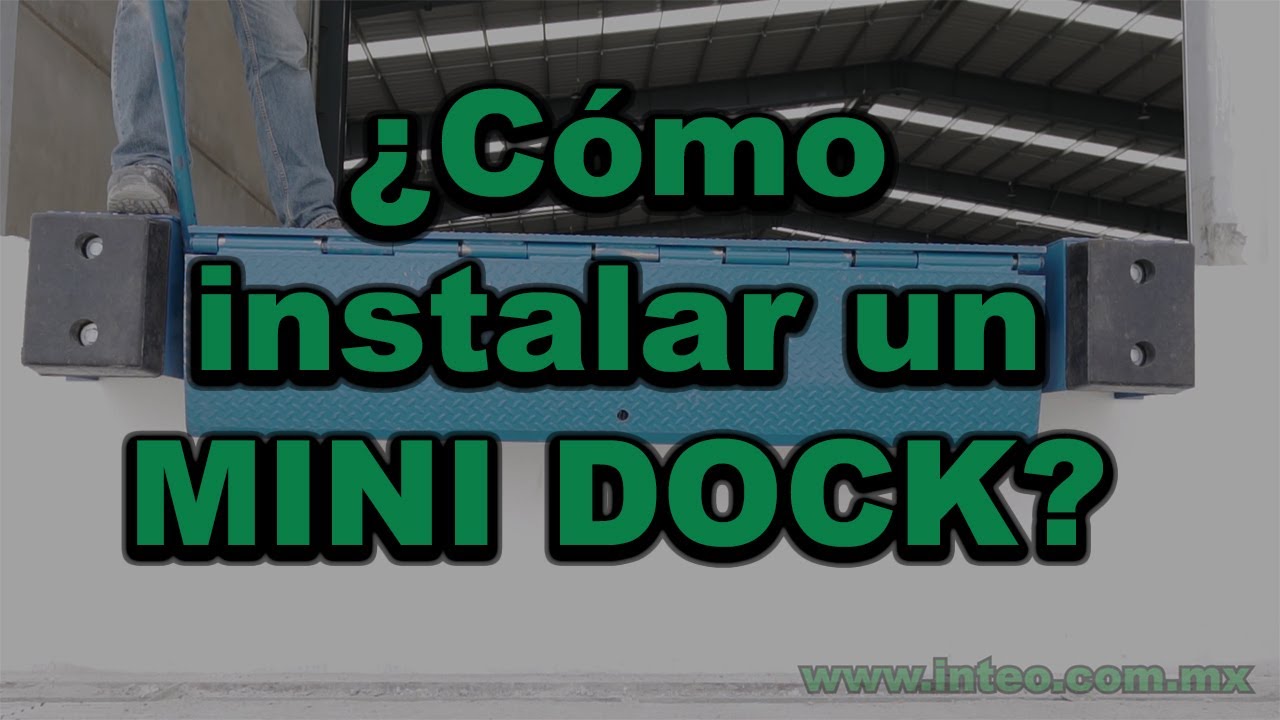 ¿Como se Instala un Mini Dock?