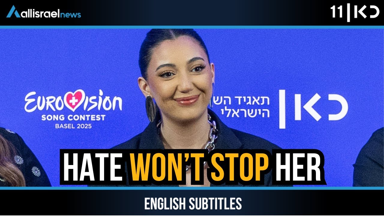 Yuval Raphael Faces Hate And Threats at Eurovision Opening – But Refuses to Back Down | KAN 11