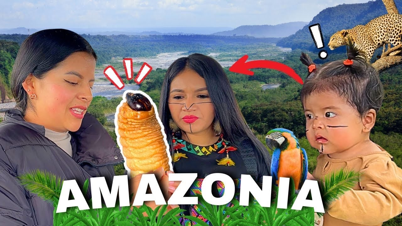 Mi Hija Prueba COMIDA EXÓTICA del Amazonas y esto paso