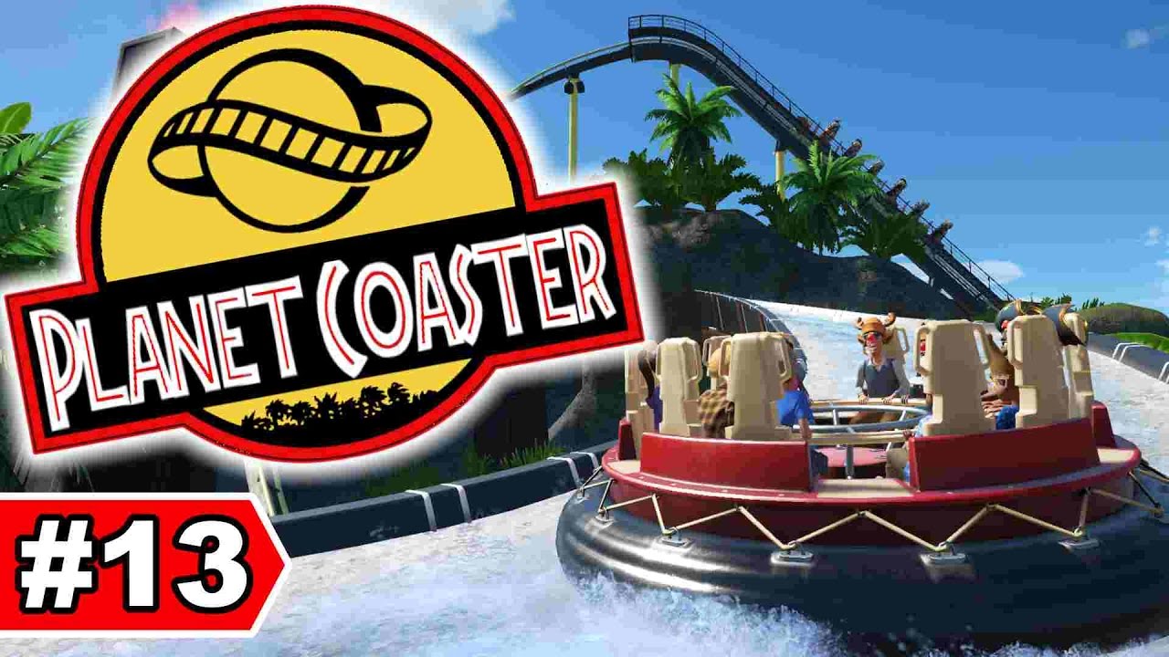 JURASSIC PARK: Wasserbahn - PLANET COASTER - LET'S PLAY #13
