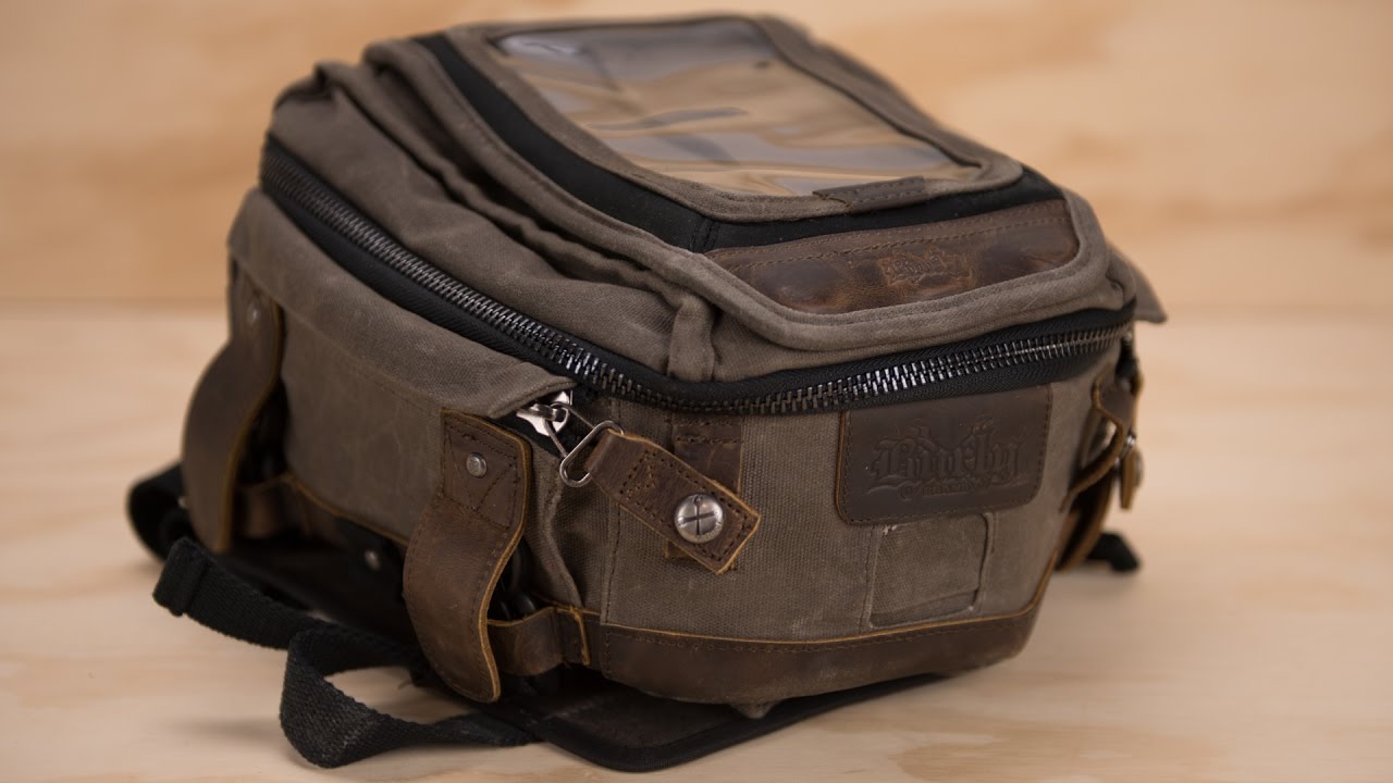 Burly Voyager Tank/Tail Bag Overview - GetLowered.com