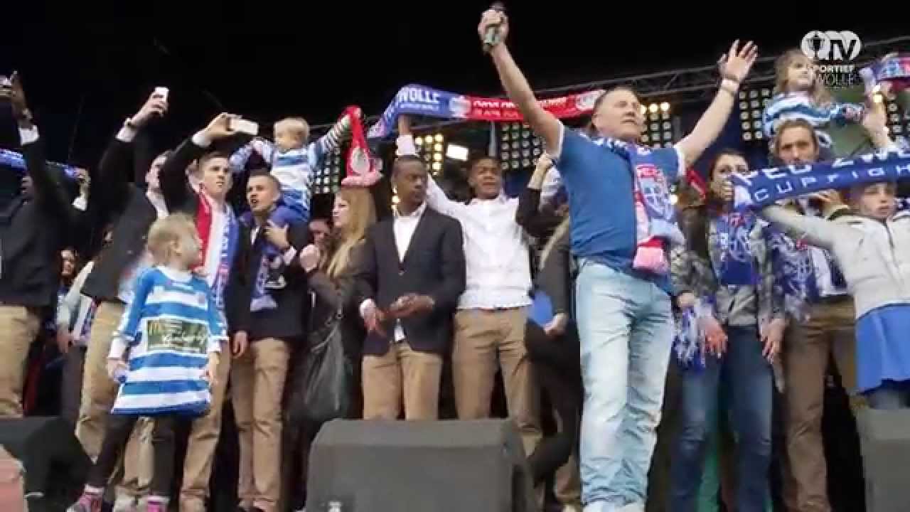 Sportief Zwolle - Huldiging PEC Zwolle 2014