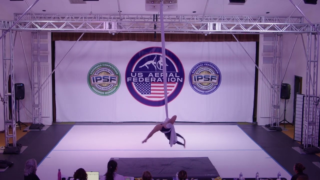 Abigail Stanton Artistic Aerial Silks Junior Mixed Professional USAF 2025