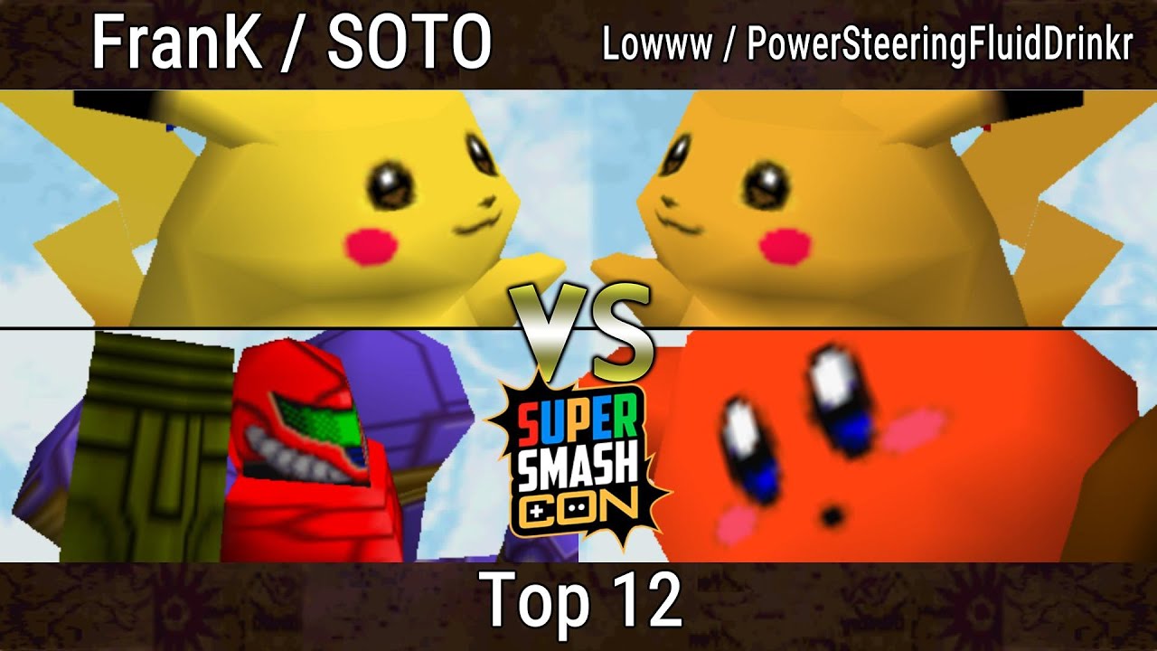 SSC 2023 - Lowww & PowerSteeringFluidDrinkr Vs. SOTO & FranK - Smash Bros - SSB64