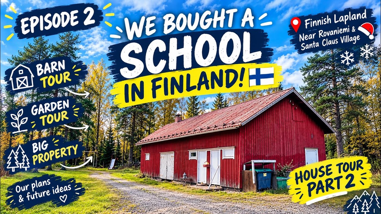 We bought a school in Finland ep 2