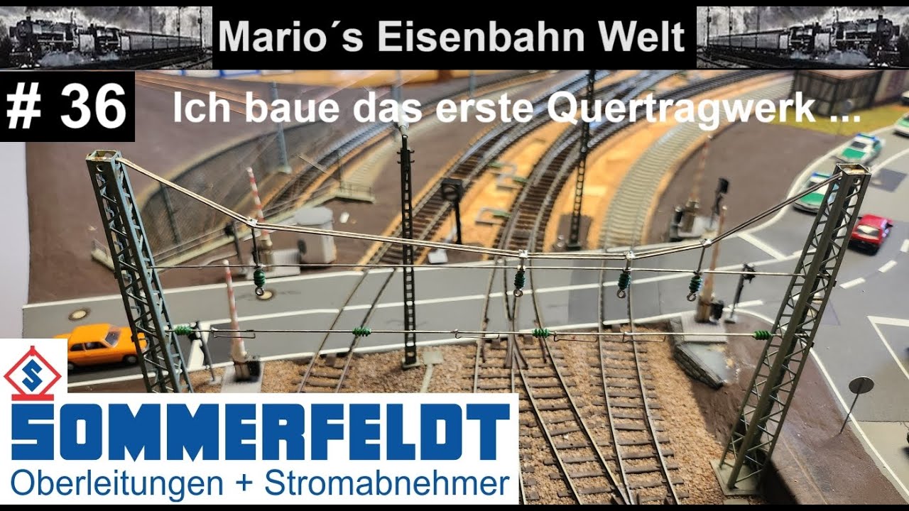(36) Ich baue das erste Sommerfeldt Quertragwerk ... H0 Anlage / Mario´s Eisenbahn Welt