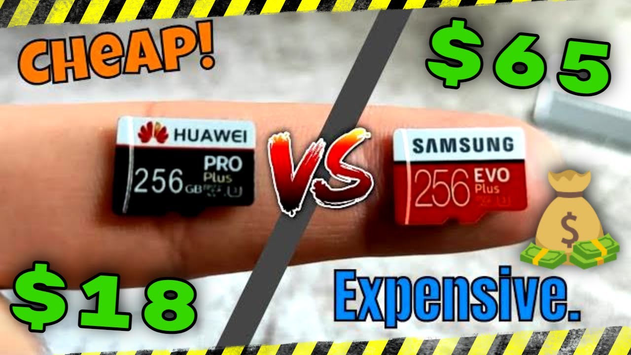 Cheap Micro SD Card VS. Expensive SD Card! - Full Flash Memory Test and Comparison
