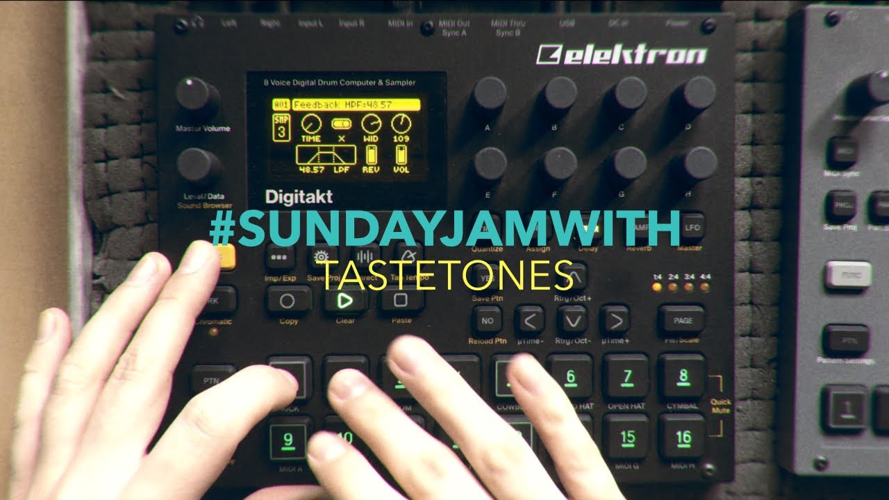 #SUNDAYJAMWITH | Elektron Digitakt (Factory Samples)