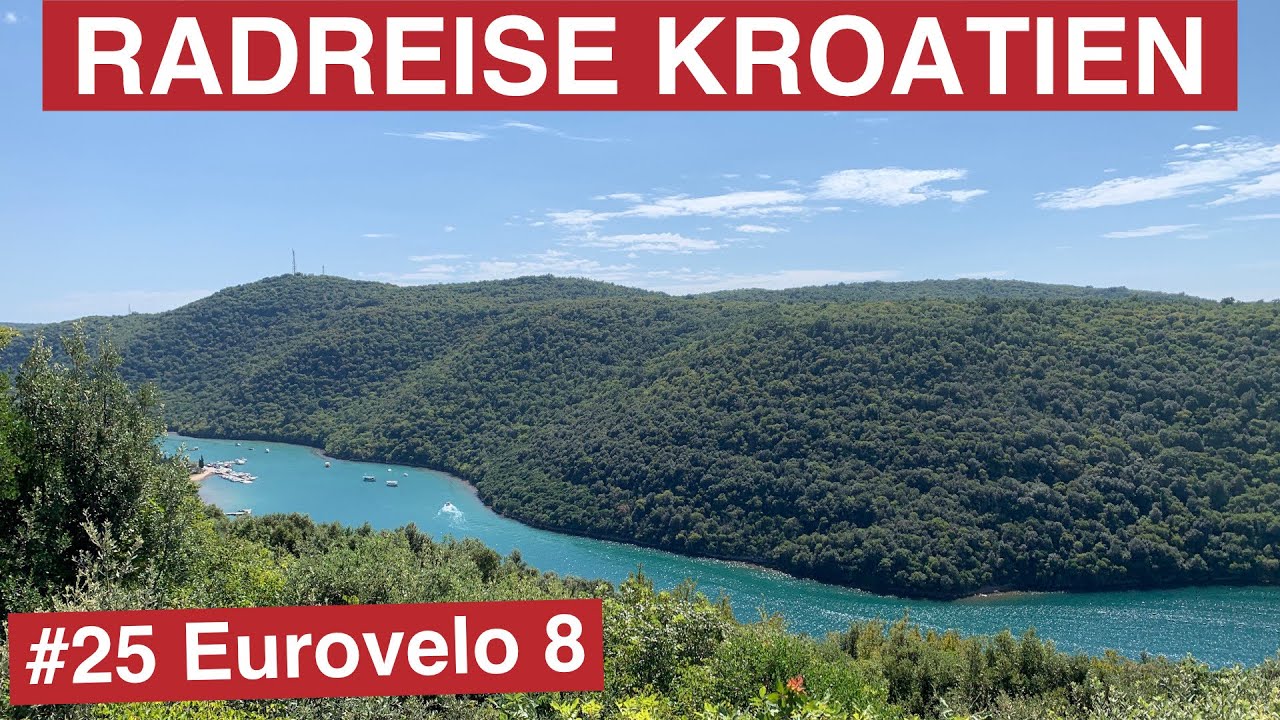🇭🇷 Von Porec entlang des Linski Kanals nach Rovinj | Kroatien | Eurovelo 8 | Etappe 4