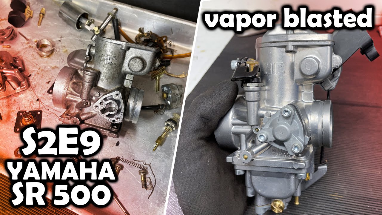 Yamaha SR500 - S2E9 carburetor service