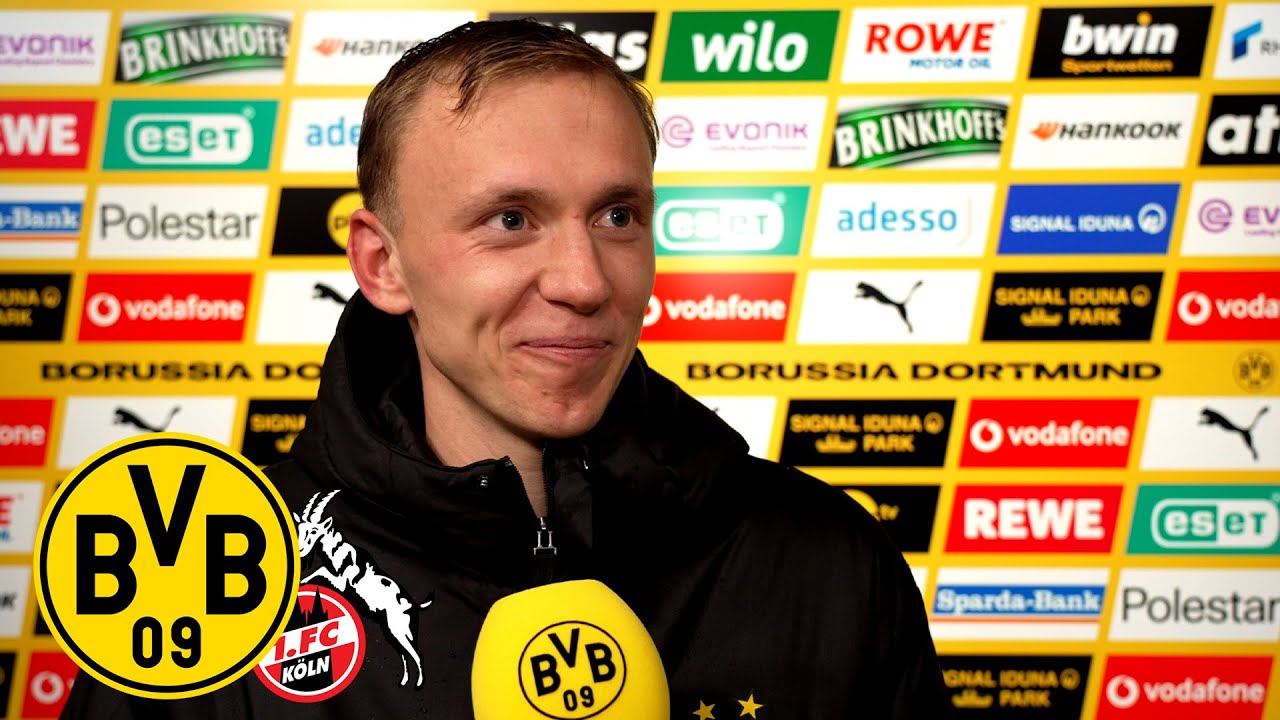 Siegtor in 90.+6: &bdquo;Geiler als ein 9-Darter!&ldquo; | Maxi Beier und Waldemar Anton nach BVB &ndash; 1. FC K&ouml;ln