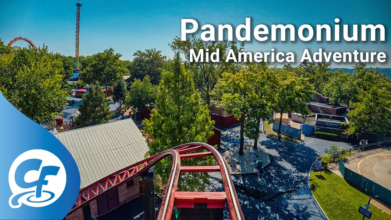 Pandemonium on-ride 4K POV Mid America Adventure