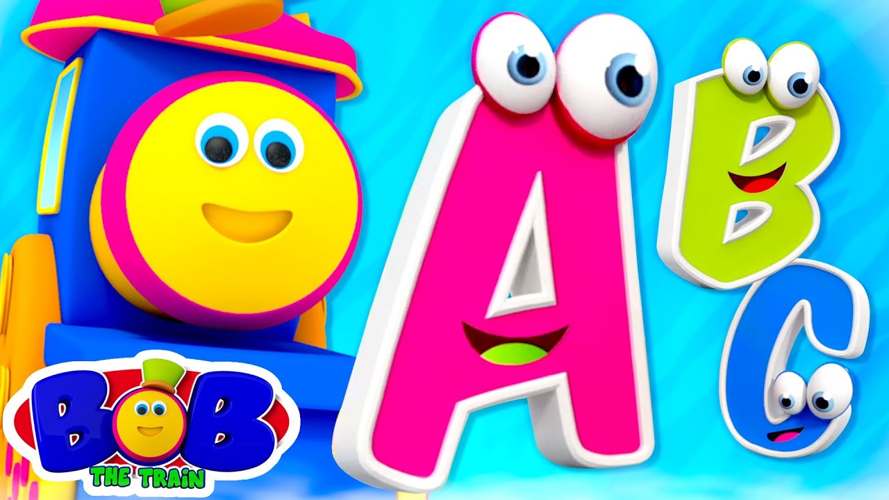 ABC Song | Alphabet Songs For Kids | Nursery Rhymes and Kindergarten Song with Bob the Train