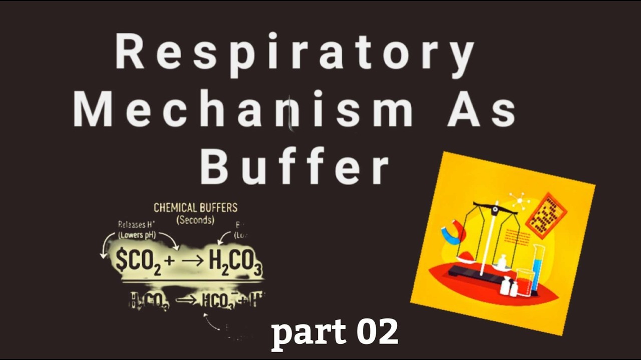 Respiratory mechanism as buffer