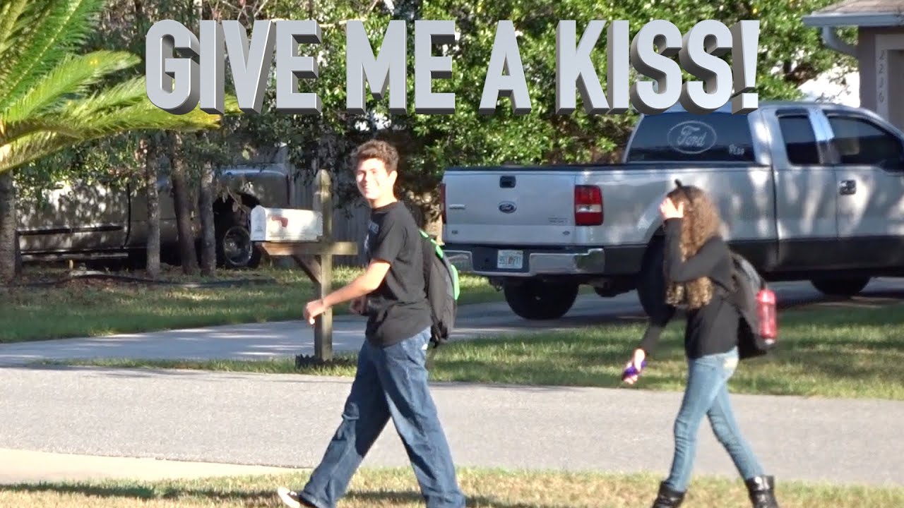 Embarrassing My Kids At Their Bus Stop