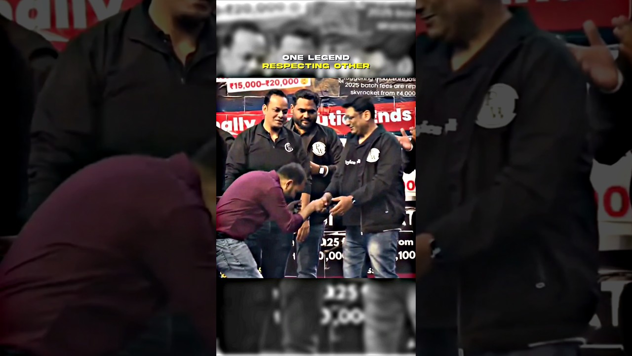 Alakh sir respect for Ashish sir🛐❤️ #physicswallah #ashortaday
