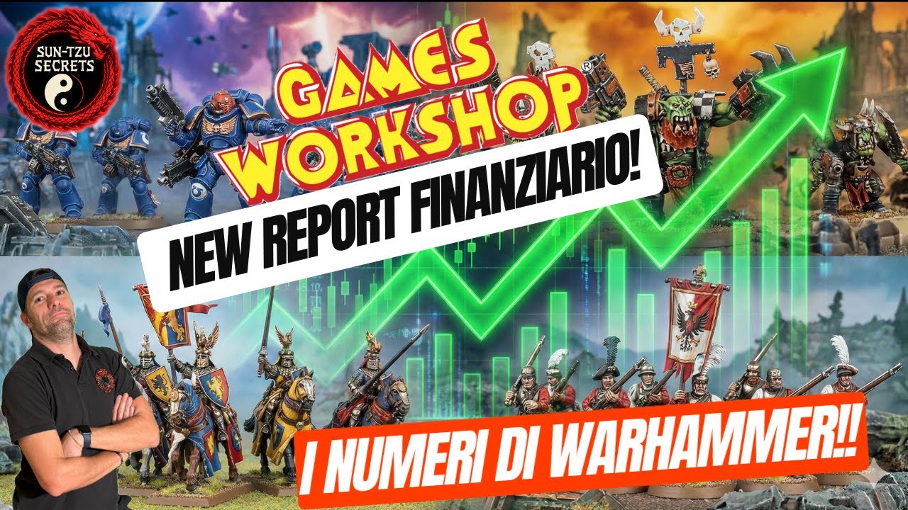 Games Workshop Svelata: Cosa dice il Report Finanziario sul Futuro di Warhammer?