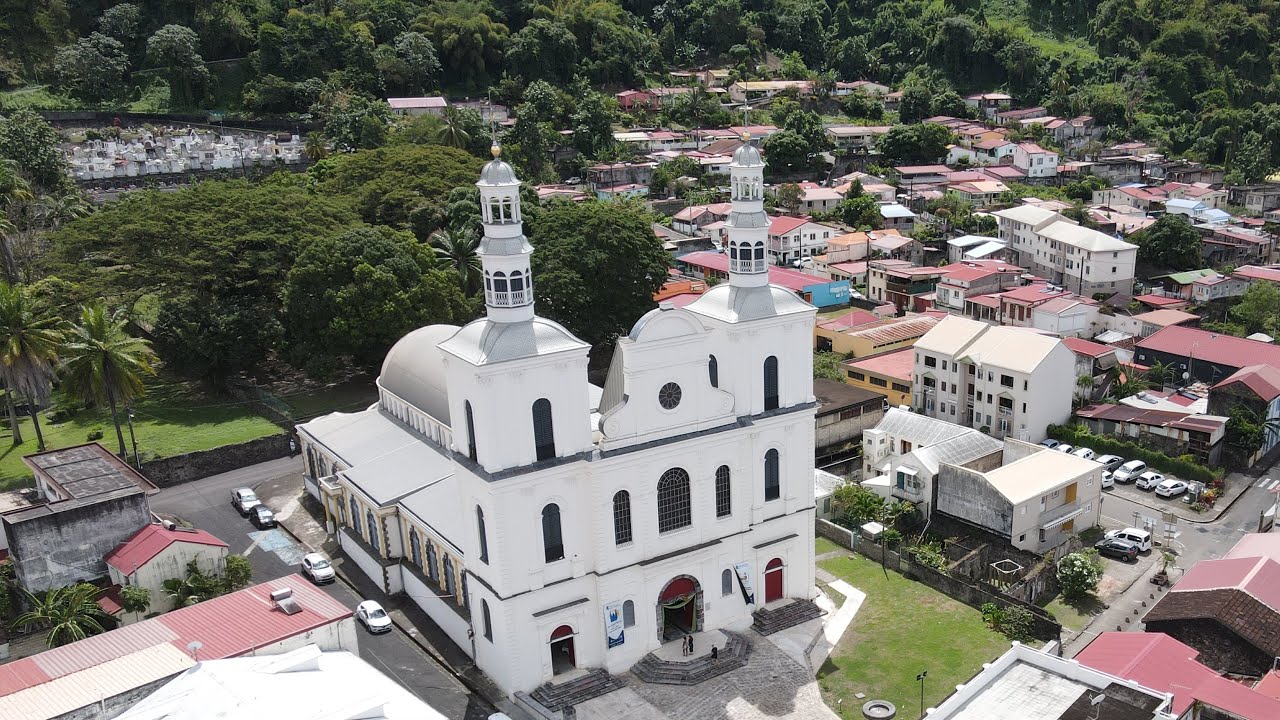 We Visit The Virgin Mary in St.Pierre, Martinique