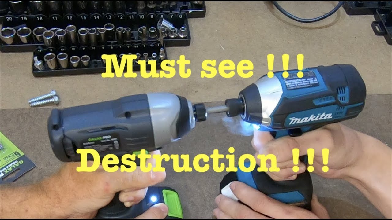 2019 Testing The Cheapest Impact Driver On Amazon