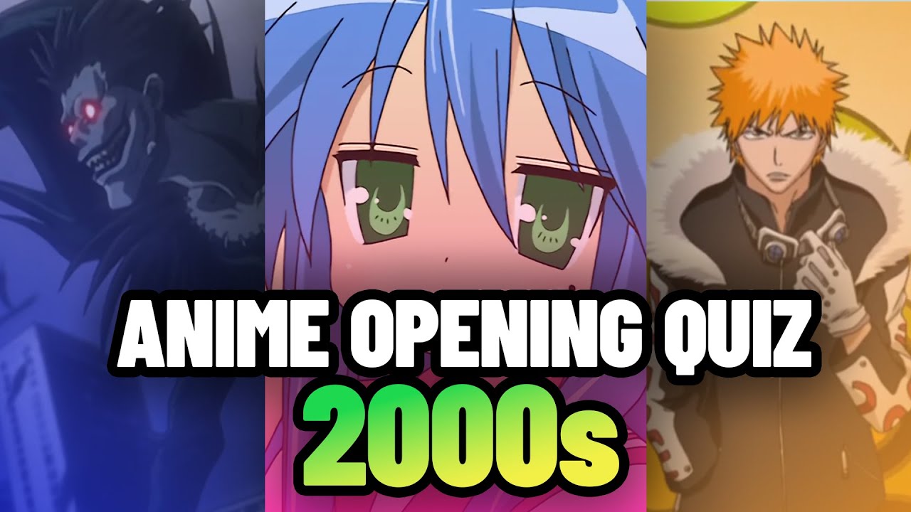 ANIME OPENING QUIZ 📅 2000s | I still prefer cel animation tbh