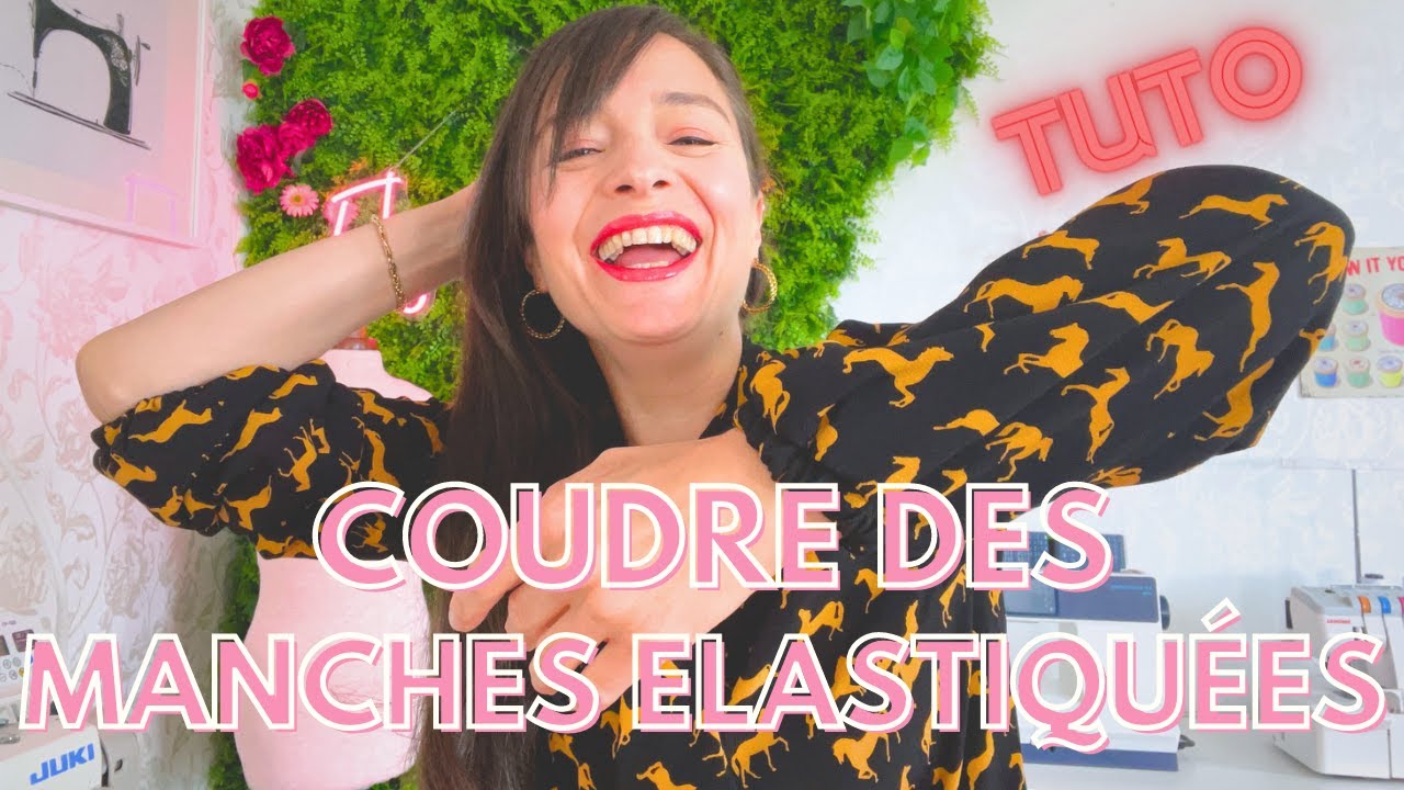 Tuto couture facile:  des manches élastiquées trop pratiques !