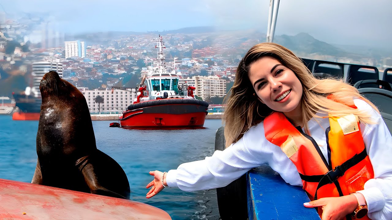 Que HACER en el MAR DE CHILE. 😜 ||  Ticos en Chile 2.