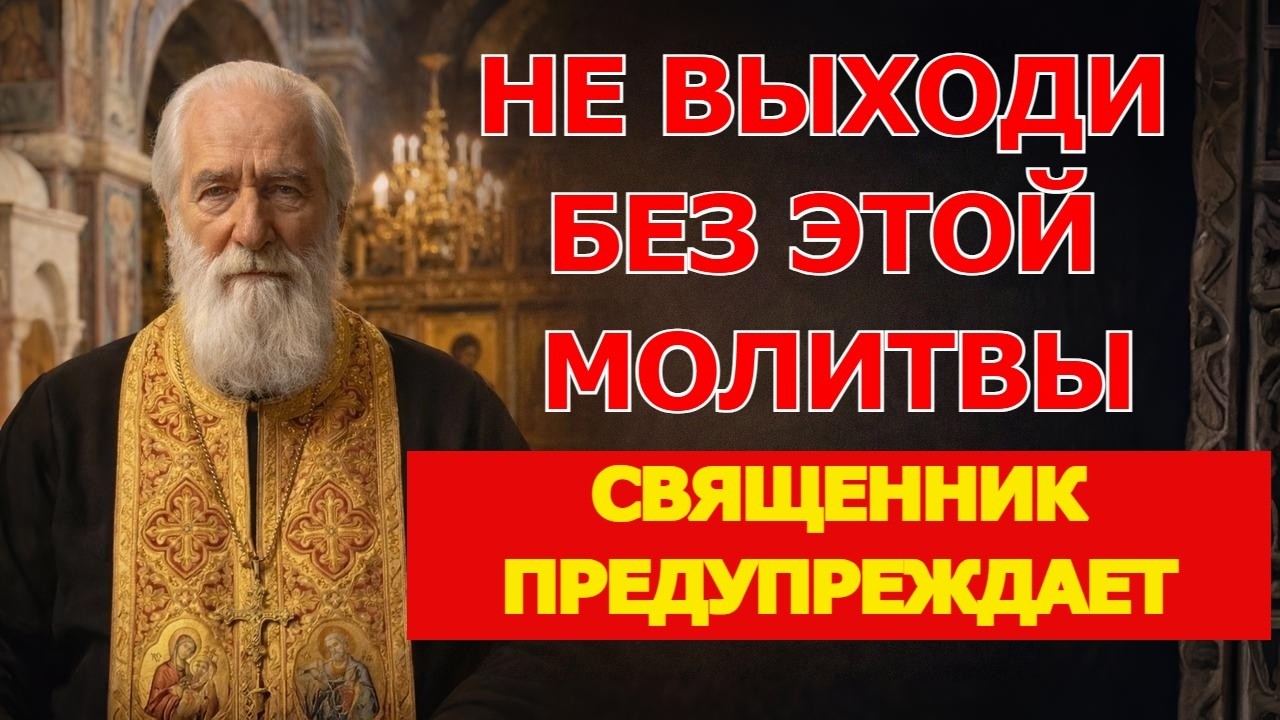 Эту Молитву Читают Каждое Утро Миллионы Православных  Вот Почему — Священник Рассказывает