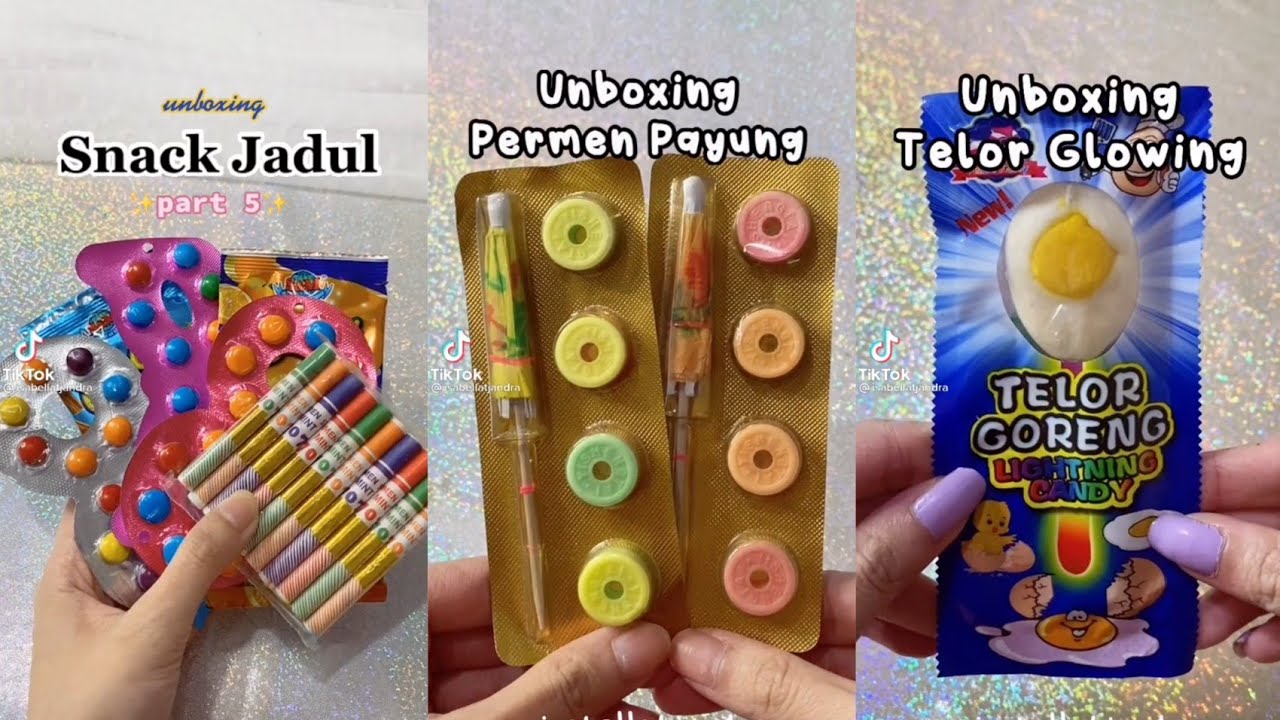 TIK TOK UNBOXING / REVIEW MAKANAN LUCU & UNIK DARI TIK TOK | cr : isabellatjandra
