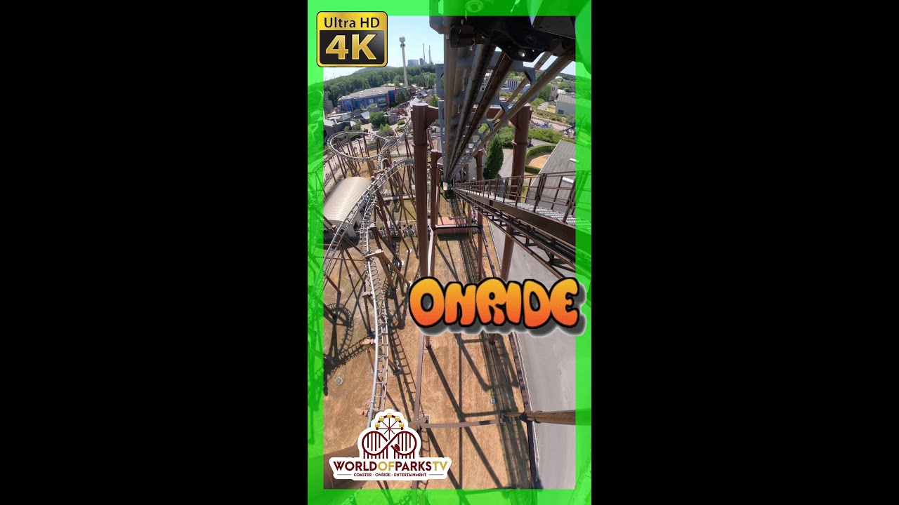 Movie Park Iron Claw / MP Xpress (ONRIDE) Movie Park Germany &ndash; Achterbahn (Back Seat) Roller Coaster