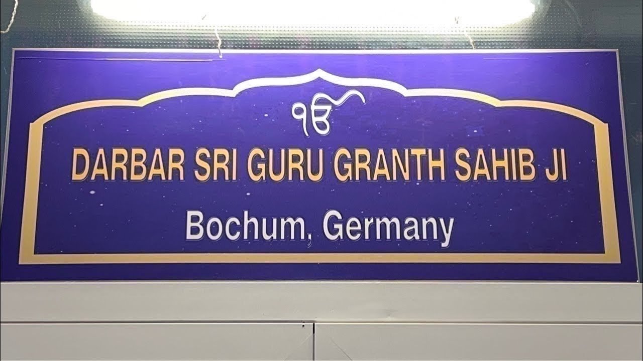 Livestreaming of Darbar Sri Guru Granth Sahib Ji Bochum, Germany a