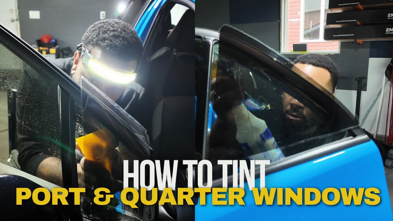 Port & Quarter Windows Tinting: 2021 Toyota Corolla