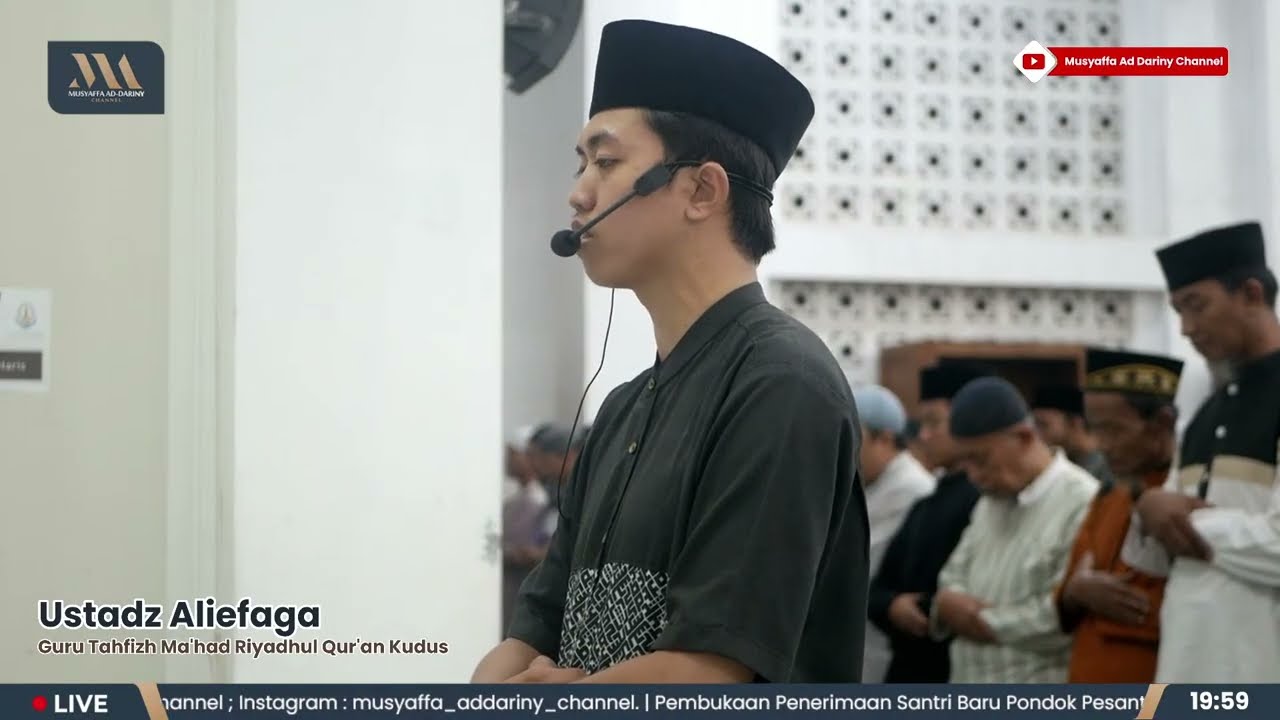 Tarawih Malam 7 Ramadan | Ustadz Ukasyah & Ustadz Aliefaga | Masjid Menara Iman Kudus