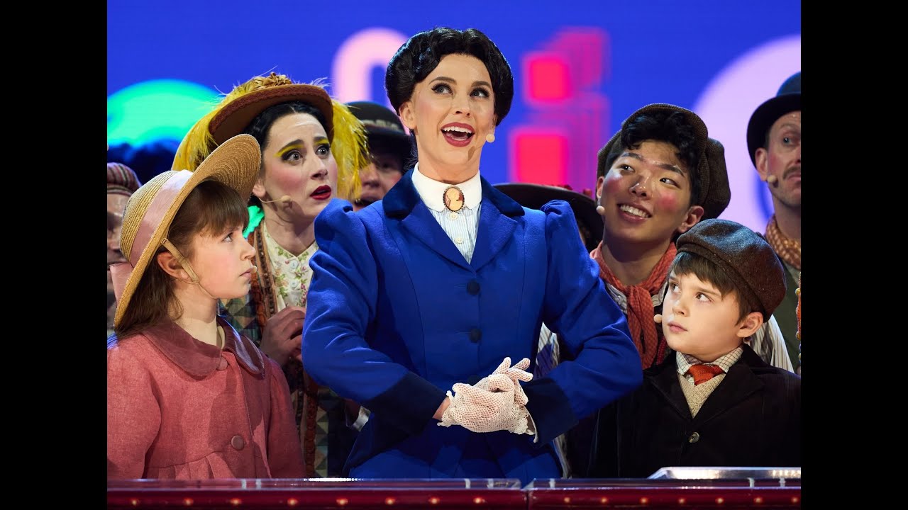 'Mary Poppins' performs at 'Big Night of Musicals' UK 2025