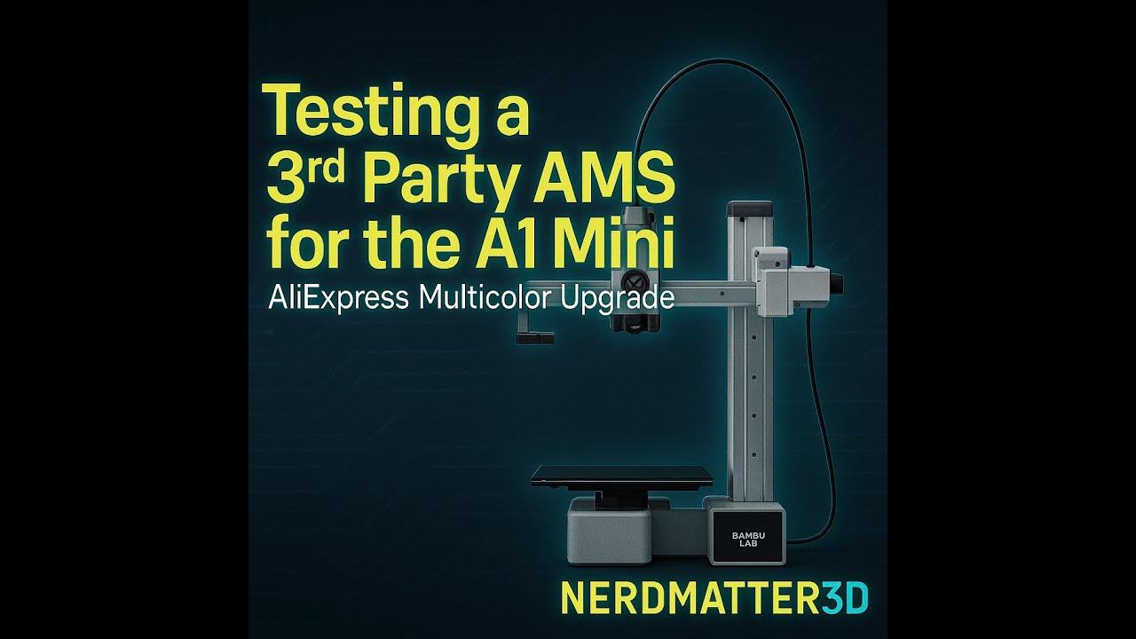 Bambu Lab A1 Mini Multicolor Mod — Open Source AMS from AliExpress