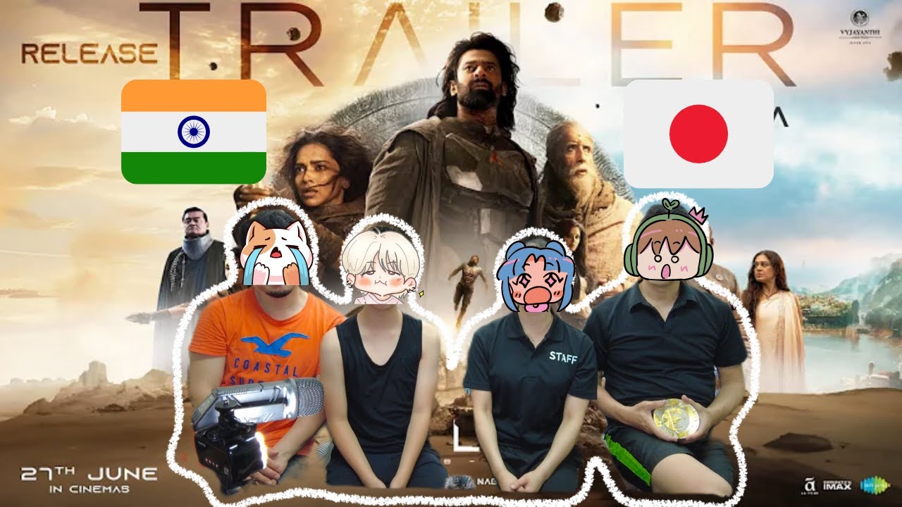 Kalki 2898 AD Trailer reaction | Prabhas | Amitabh Bachchan | Deepika Padukon | Japanese Reacts