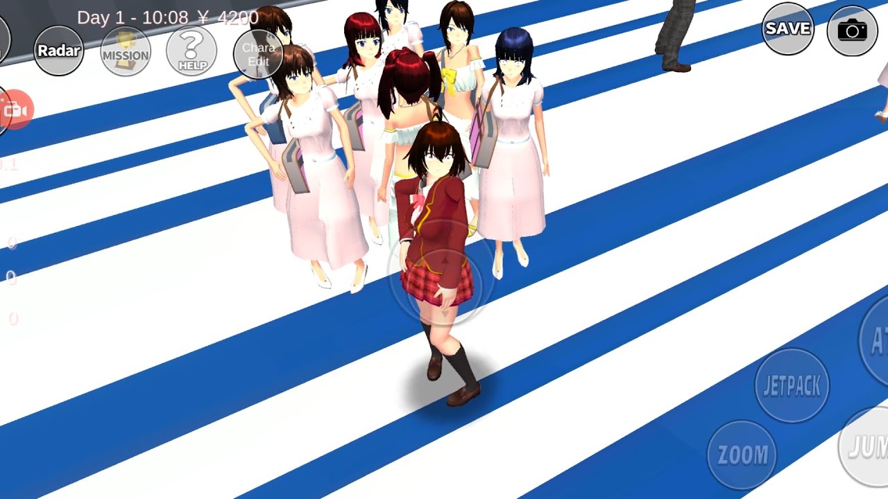 School SIMULATOR GAME robot chicken and rice 