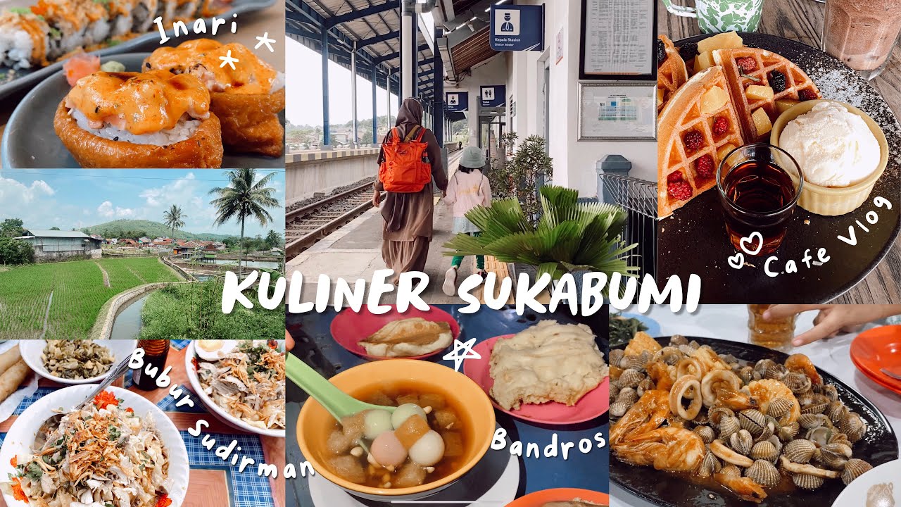 Kuliner Sukabumi || What i eat in Sukabumi: Bubur sudirman 🍲, Kazoku Tei 🍣🍜, like earth coffee 🧇