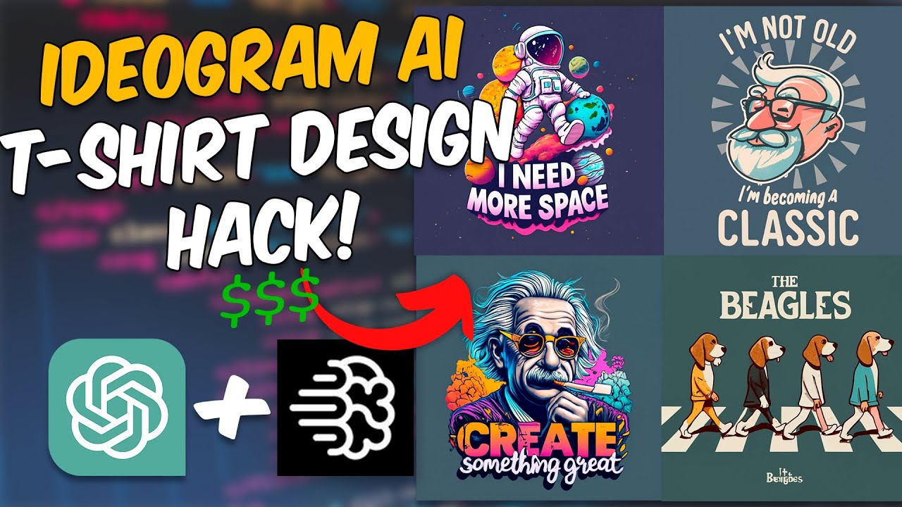 ✅ AI T-Shirt Design with Text - Ideogram AI Tutorial