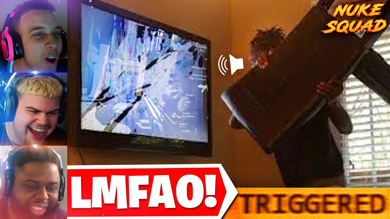 FaZe Nuke Squad Reacts to the FUNNIEST WARZONE RAGE of ALL TIME!