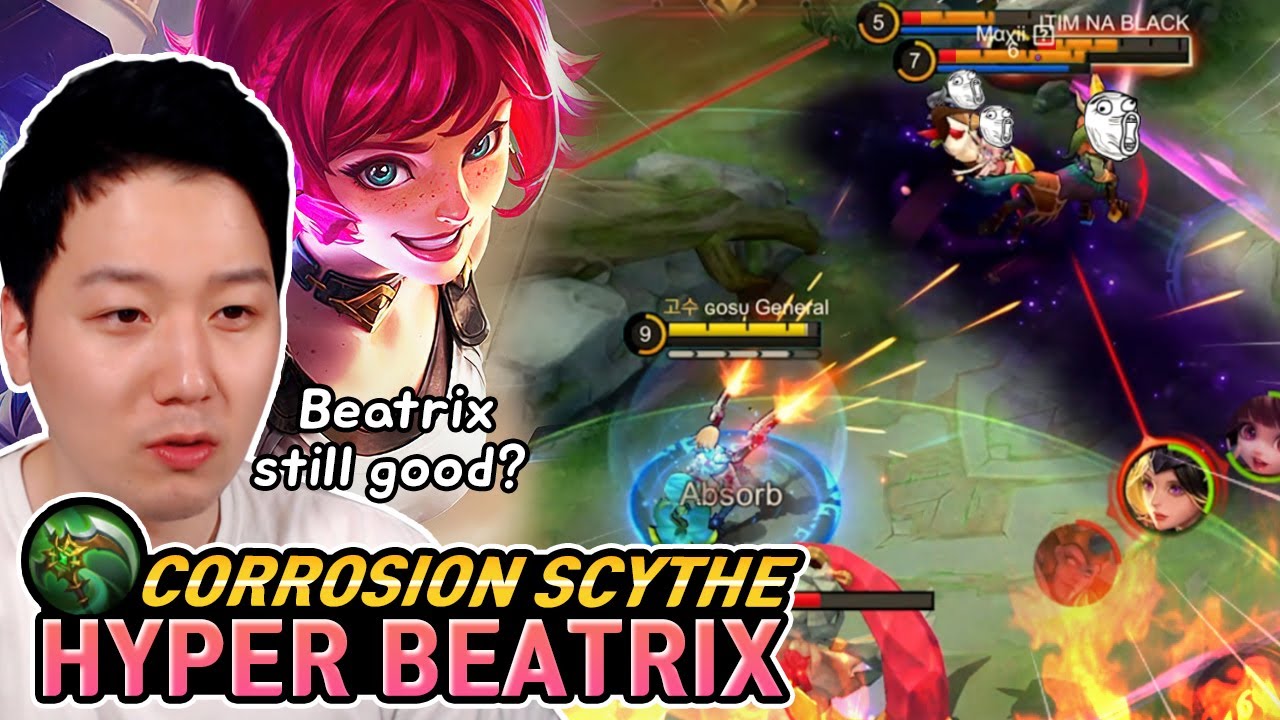 Godly or trolling? Gosu 5men team rank | Mobile Legends Beatrix